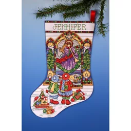 Stained Glass Stocking