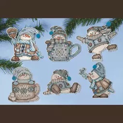 Cocoa Snowmen Ornaments