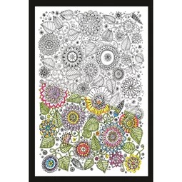 Zenbroidery Printed Fabric - Floral