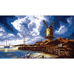 Stormy Windmill