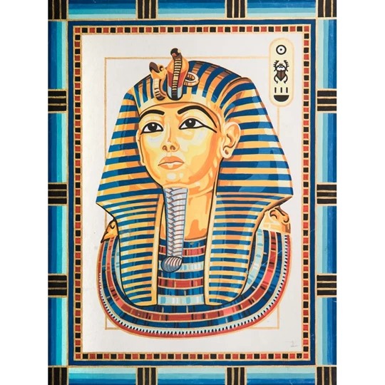 Grafitec King Tutankhamun Tapestry Canvas | SoloCrafts