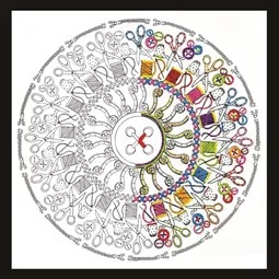 Zenbroidery - Sewing Mandala