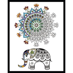 Zenbroidery - Elephant Mandala