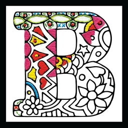 Zenbroidery - Letter B