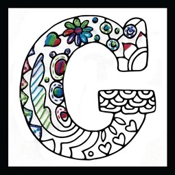 Zenbroidery - Letter G