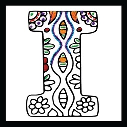 Zenbroidery - Letter I