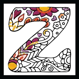 Zenbroidery - Letter Z