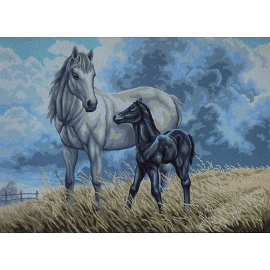 Horse with a Foal