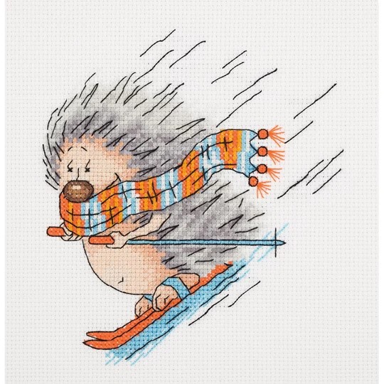 Ski-ing Hedgehog