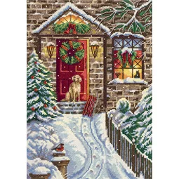 Christmas Eve Door