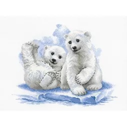 Bear Cubs on Ice