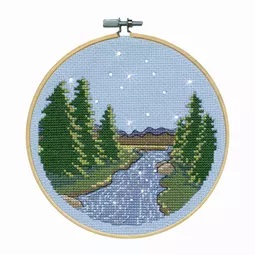 Starry Night with Hoop