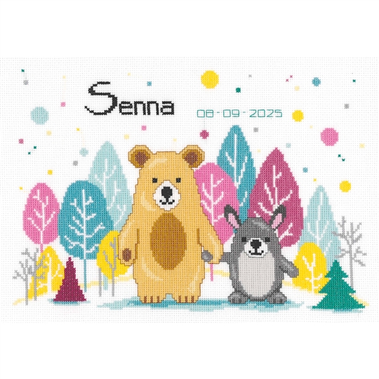 Bear and Rabbit Sampler