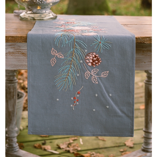 Christmas Roses Runner