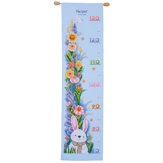 Rabbit in Garden Height Chart