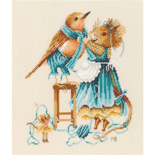 Dressing up with Vera