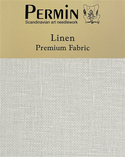 Permin 28 Count Linen - Graceful Grey