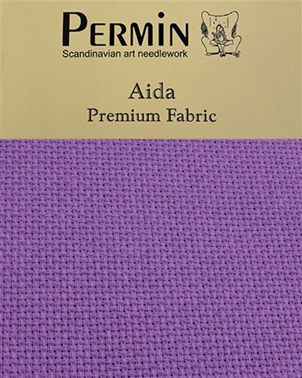 Permin 14 Count Aida - Lilac